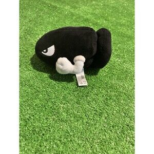 Bullet Bill Super Mario Official Nintendo 6"/15cm Plush Stuffed Toy